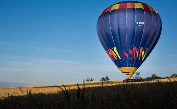 Charter eine Ballonfahrt in der Rheinland Pfalz